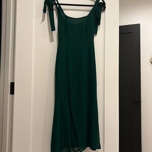 Petite Twilight dress in Emerald.
